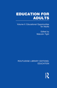 Imagen de portada: Education for Adults 1st edition 9780415685177