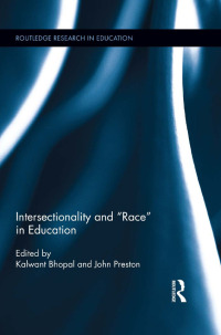 Cover image: Intersectionality and Race in Education 1st edition 9780415888776