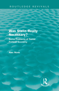 Omslagafbeelding: Was Stalin Really Necessary? 1st edition 9780415682404