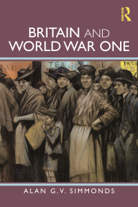 Cover image: Britain and World War One 1st edition 9780415455398