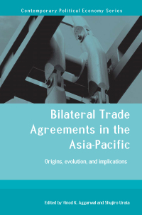 Immagine di copertina: Bilateral Trade Agreements in the Asia-Pacific 1st edition 9780415702096