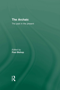 Imagen de portada: The Archaic 1st edition 9780415547550
