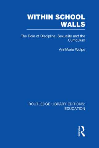 Imagen de portada: Within School Walls 1st edition 9780415683630