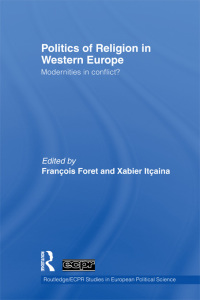 Omslagafbeelding: Politics of Religion in Western Europe 1st edition 9780415595346