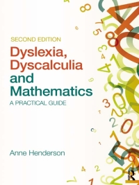 Cover image: Dyslexia, Dyscalculia and Mathematics 2nd edition 9780415683111