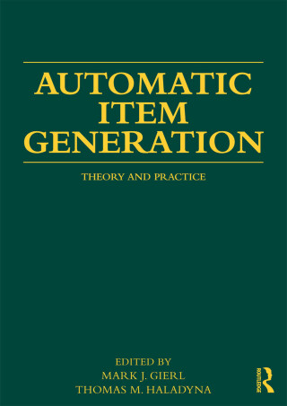 Cover image: Automatic Item Generation 1st edition 9780415897501