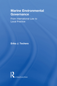 Titelbild: Marine Environmental Governance 1st edition 9780415823951
