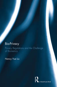 صورة الغلاف: Bio-Privacy 1st edition 9780415823395