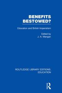 Cover image: Benefits Bestowed? 1st edition 9780415682596