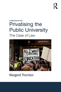 Cover image: Privatising the Public University 1st edition 9780415821537