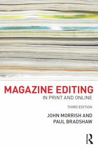 Cover image: Magazine Editing 3rd edition 9780415608350