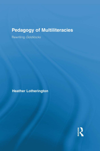 Cover image: Pedagogy of Multiliteracies 1st edition 9780415887106