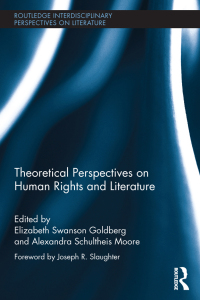Imagen de portada: Theoretical Perspectives on Human Rights and Literature 1st edition 9780415704045