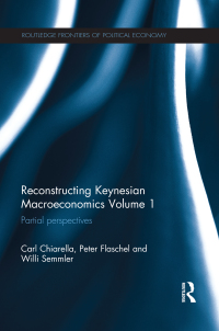 Imagen de portada: Reconstructing Keynesian Macroeconomics Volume 1 1st edition 9781138799950