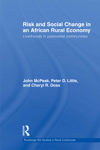 Omslagafbeelding: Risk and Social Change in an African Rural Economy 1st edition 9781138242449