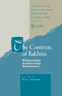 صورة الغلاف: The Contexts of Bakhtin 1st edition 9789057025679