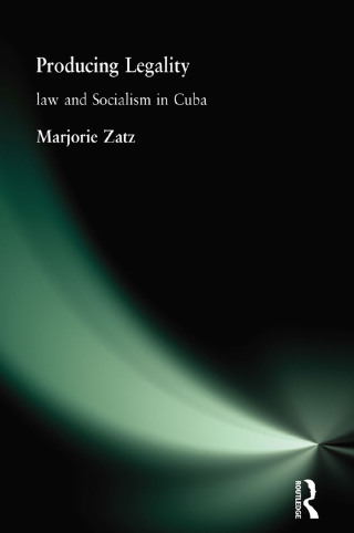 Imagen de portada: Producing Legality 1st edition 9780415908573