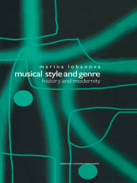 صورة الغلاف: Musical Style and Genre 1st edition 9789057550676