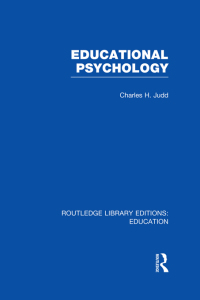 Imagen de portada: Educational Psychology 1st edition 9780415679961