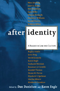 Cover image: After Identity 1st edition 9780415909969
