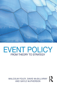 Cover image: Event Policy 1st edition 9780415548335