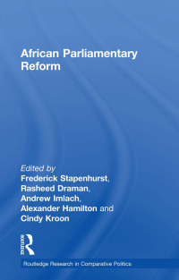 Imagen de portada: African Parliamentary Reform 1st edition 9780415679466