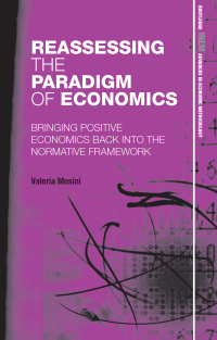 Cover image: Reassessing the Paradigm of Economics 1st edition 9780415725842