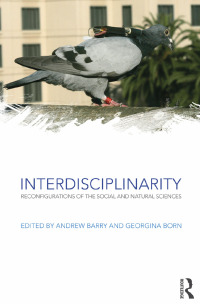 Cover image: Interdisciplinarity 1st edition 9780415578929