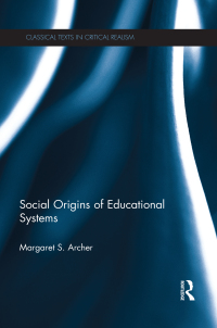 Cover image: Social Origins of Educational Systems 1st edition 9780415639057