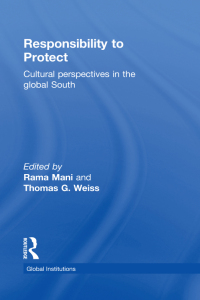 Cover image: Responsibility to Protect 1st edition 9780415781855