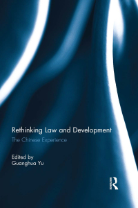 Cover image: Rethinking Law and Development 1st edition 9781138843363