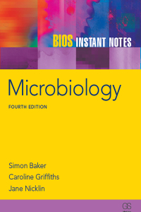 Cover image: BIOS Instant Notes in Microbiology 4th edition 9780415607704