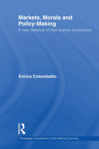 Imagen de portada: Markets, Morals, and Policy-Making 1st edition 9780415588546