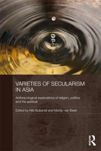 Imagen de portada: Varieties of Secularism in Asia 1st edition 9781138787957