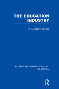 Imagen de portada: The Education Industry 1st edition 9780415677073