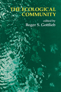 Imagen de portada: The Ecological Community 1st edition 9780415916110