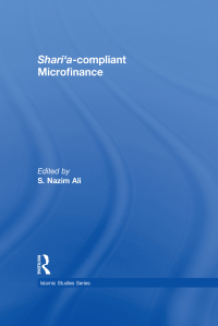 Imagen de portada: Shari'a Compliant  Microfinance 1st edition 9781138789388