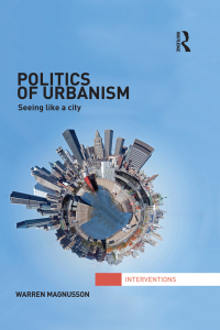 Cover image: Politics of Urbanism 1st edition 9780415831260