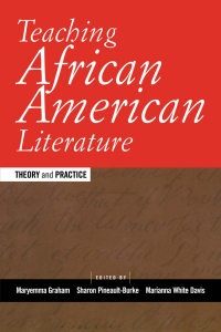 Imagen de portada: Teaching African American Literature 1st edition 9780415916967