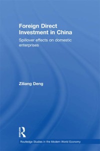 Cover image: Foreign Direct Investment in China 1st edition 9780415591423