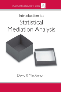 Imagen de portada: Introduction to Statistical Mediation Analysis 1st edition 9780805864298