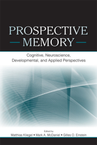 Cover image: Prospective Memory 1st edition 9781138876699