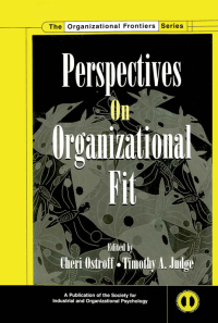 Imagen de portada: Perspectives on Organizational Fit 1st edition 9780415650823