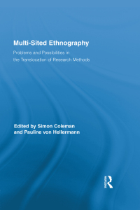 Cover image: Multi-Sited Ethnography 1st edition 9780415849012