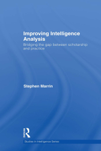 Cover image: Improving Intelligence Analysis 1st edition 9780415780681