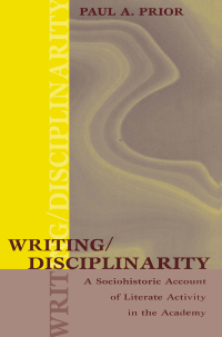 Cover image: Writing/Disciplinarity 1st edition 9780805858839