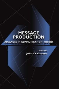 Imagen de portada: Message Production 1st edition 9780805823240