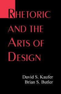 Imagen de portada: Rhetoric and the Arts of Design 1st edition 9780805821468