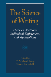 Imagen de portada: The Science of Writing 1st edition 9780805821093