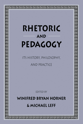 Cover image: Rhetoric and Pedagogy 1st edition 9780805818215